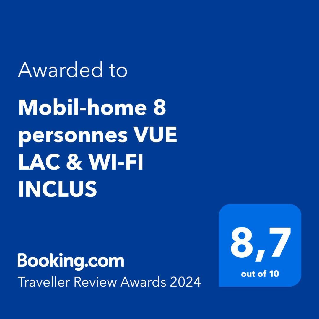 Mobil-Home 8 Personnes Vue Lac & Wi-Fi Inclus Onzain Ngoại thất bức ảnh